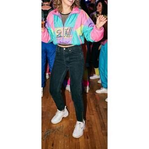 Vintage Guess Black Skinny Jeans| Size 32| Zipper Ankle| Y2K